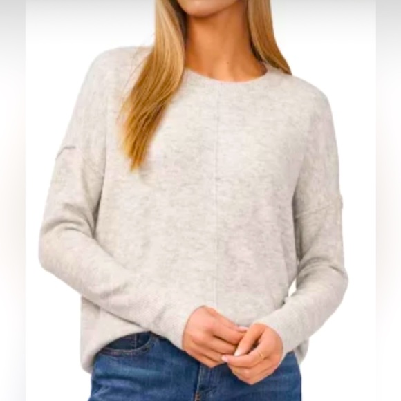 🌺 CLEARANCE 🌺 Vince Camuto Center Seam Crewneck Sweater - NWT - Picture 5 of 7